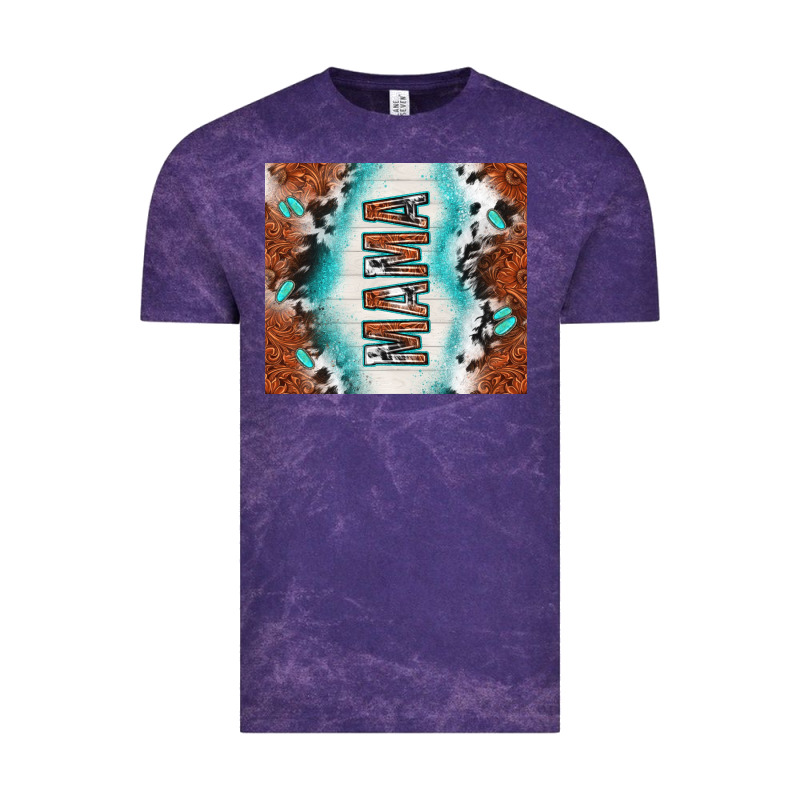 Tooled Leather And Cowhide Mama Vintage Tee by TumblerDesignByShophia | Teevron