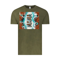 Vintage Olive tooled leather and cowhide mama Vintage Tee - TumblerDesignByShophia