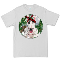 Dove Grey Bull Terrier And Farm Premium Tee - RanaPortraitStore