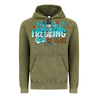 Vintage Olive freezing season Vintage Hoodie - CowGirlArtShop