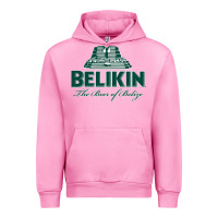 Fuchsia Pink Belikin Beer Urban Hoodie - trangStudio