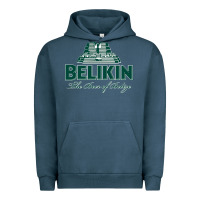 Pigment Midnight Navy Belikin Beer Urban Hoodie - trangStudio