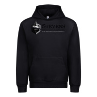 Black stevens institute of technology Urban Hoodie - SnappyArt