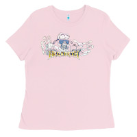 Bubblegum Pink Megadeath caught Ladies Tee - InspiraDesign