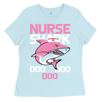 Baby Blue Nurse Shark Doo Doo Doo Ladies Tee - Bettercallsaul