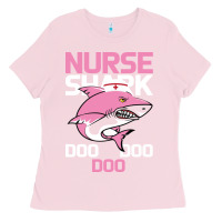 Bubblegum Pink Nurse Shark Doo Doo Doo Ladies Tee - Bettercallsaul