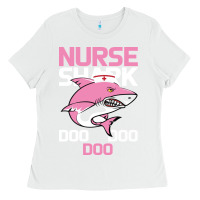 White Nurse Shark Doo Doo Doo Ladies Tee - Bettercallsaul
