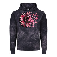Cloud Black cancer sunflower Vintage Hoodie - CowGirlArtShop