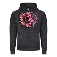Vintage Black cancer sunflower Vintage Hoodie - CowGirlArtShop