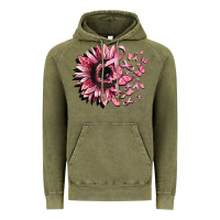 Vintage Olive cancer sunflower Vintage Hoodie - CowGirlArtShop