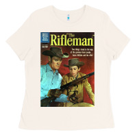 Bone The Rifleman Retro Western Ladies Tee - ArtChic