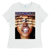 White erykah badu baduizm 1 Ladies Tee - ArtChic