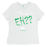 White e mentira rochyrd dominican wawawa cool dembow green tank top Ladies Tee - ArtChic