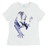 White sadako 1 Ladies Tee - ArtChic