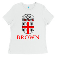 White brown university Ladies Tee - ArtChic