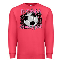 Cardinal in october we wear pink soccer Premium Sweatshirt - BarkalooDesign