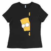 Black simpsons Ladies Tee - ArtChic