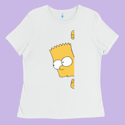 Simpsons Ladies Tee Designed By Artchic