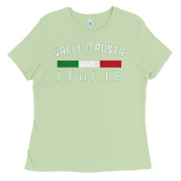 Matcha valle d'aosta italia italy region typography design Ladies Tee - ArtChic
