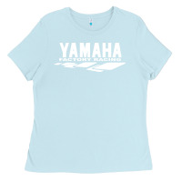 Baby Blue ymh racing Ladies Tee - ArtChic