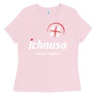 Bubblegum Pink ichnusa Ladies Tee - ArtChic