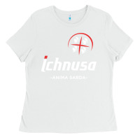 White ichnusa Ladies Tee - ArtChic