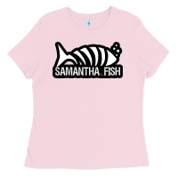 Bubblegum Pink SAMANTHA FISH MUSIC ARTWORK Essential Ladies Tee - ArtChic