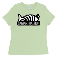 Matcha SAMANTHA FISH MUSIC ARTWORK Essential Ladies Tee - ArtChic