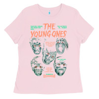 Bubblegum Pink THE YOUNG ONES Ladies Tee - ArtChic