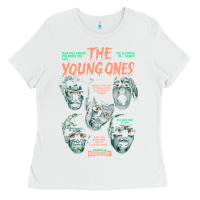 White THE YOUNG ONES Ladies Tee - ArtChic