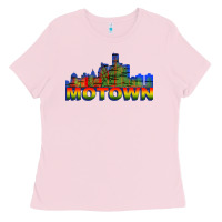Bubblegum Pink MOTOWN Ladies Tee - ArtChic