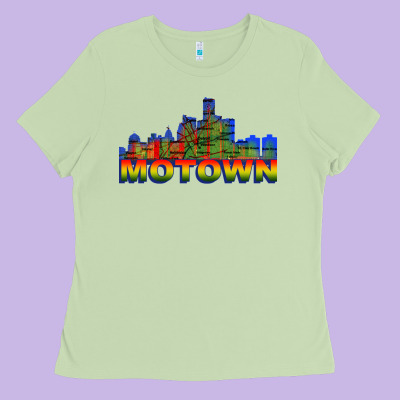 Motown Ladies Tee Designed By Artchic