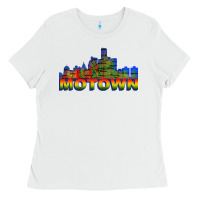 White MOTOWN Ladies Tee - ArtChic