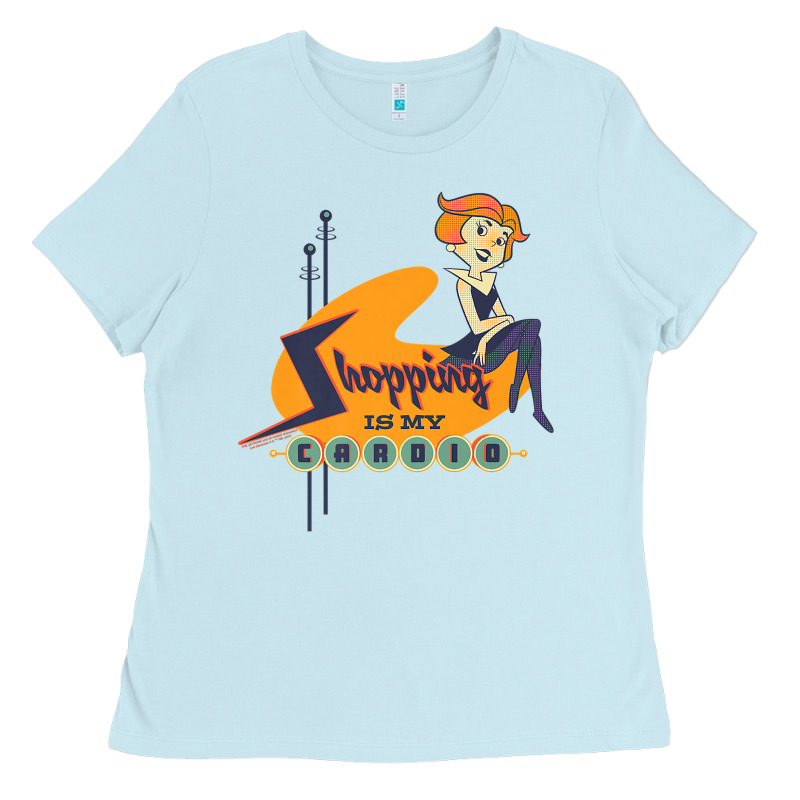 The Jetsons Jane Jetson Shopping Is My Cardio Premium T Shirt Ladies Tee by ArtChic | Teevron