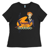 Black the jetsons jane jetson shopping is my cardio premium t shirt Ladies Tee - ArtChic