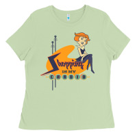 Matcha the jetsons jane jetson shopping is my cardio premium t shirt Ladies Tee - ArtChic
