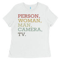 White Person Woman Man Camera Tv Ladies Tee - Bettercallsaul