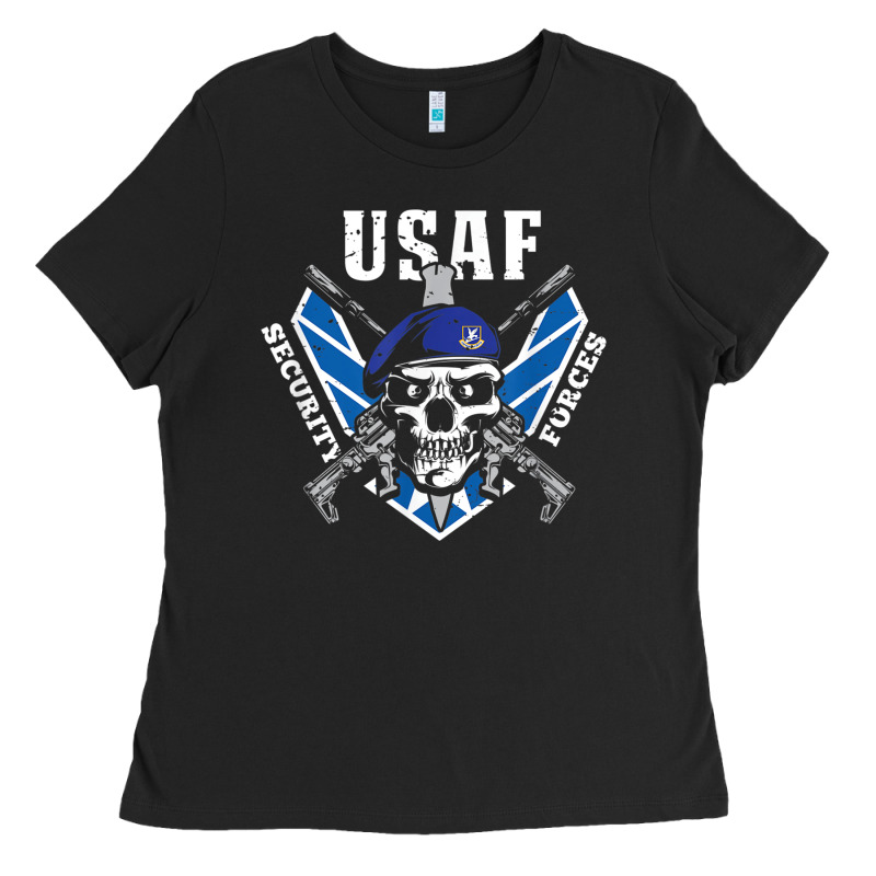Us Air Force Security Forces Ladies Tee by ArtChic | Teevron