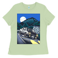 Matcha initial d poster hipster Ladies Tee - ArtChic