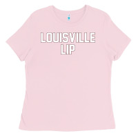 Bubblegum Pink louisville lip Ladies Tee - ArtChic