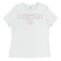 White louisville lip Ladies Tee - ArtChic