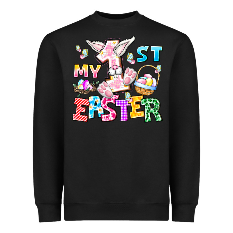 My 1st Easter Heavyweight Sweatshirt by CowhideDigitalArt | Teevron