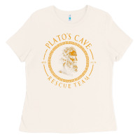 Bone platos cave rescue team ancient greek philosophy p Ladies Tee - ArtChic