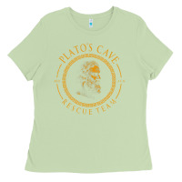 Matcha platos cave rescue team ancient greek philosophy p Ladies Tee - ArtChic