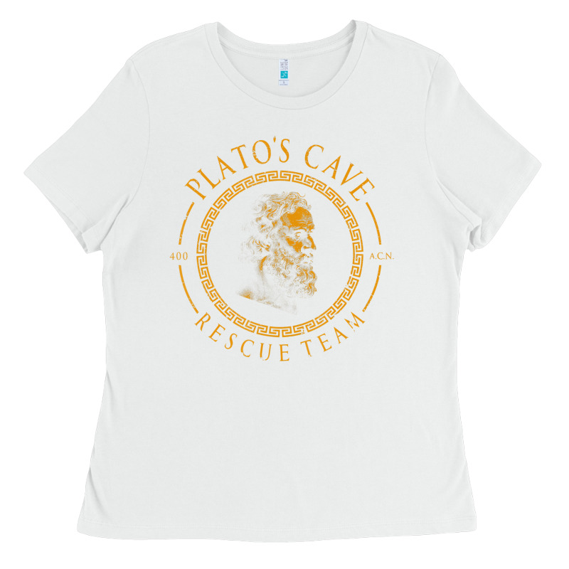 Platos Cave Rescue Team Ancient Greek Philosophy P Ladies Tee by ArtChic | Teevron