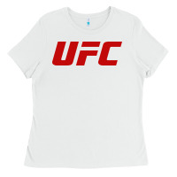 White ⭐ UFC'CHAMPIONSHIP ⭐collections⭐ design Ladies Tee - ArtChic