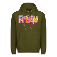 Army Green friyay Premium Hoodie - CowhideDigitalArt