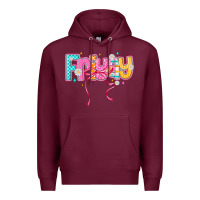 Burgundy friyay Premium Hoodie - CowhideDigitalArt