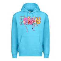 Ocean Blue friyay Premium Hoodie - CowhideDigitalArt