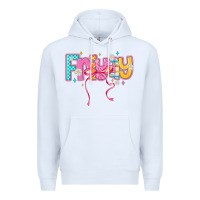 White friyay Premium Hoodie - CowhideDigitalArt